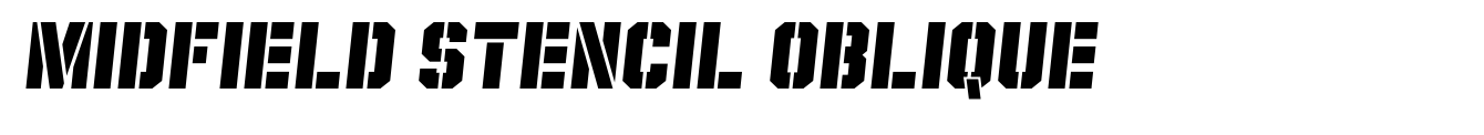 Midfield Stencil Oblique image